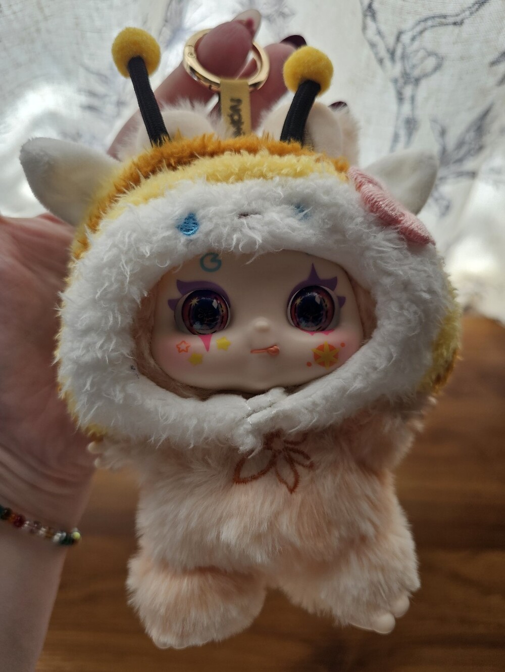Kimmon Mimon Wilderness Dreams Series Plush Pendant - Bee Character